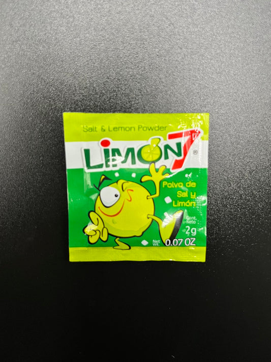 Salt and Lemon Powder Packet