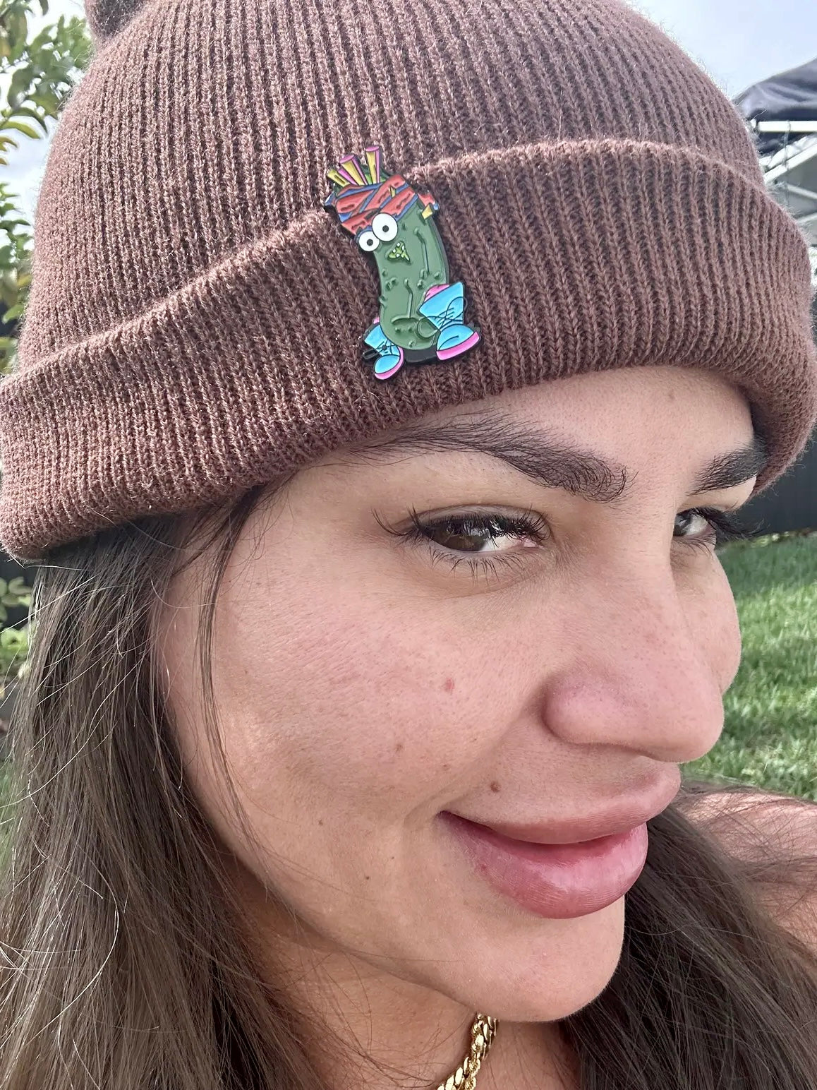 Chamo The Pickle Pin
