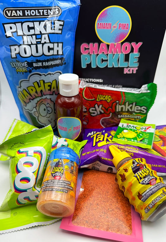 Sour Blue Raspberry Pickle Kit